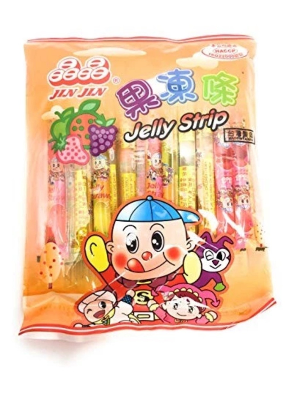 VIRAL TIKTOK ~ “Jin Jin” FRUIT JELLY STRAWS (14.1 Oz. Package) So Yummy! -Sealed